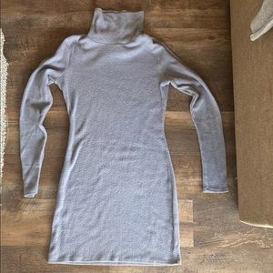Size Medium Turtleneck Fitted Sweater Dress